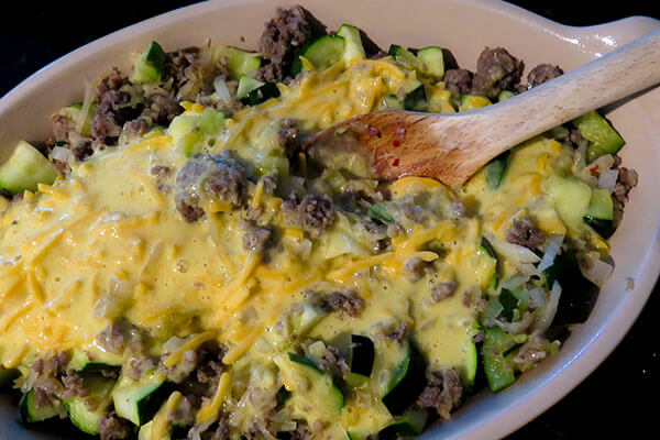 Keto Sausage Breakfast Casserole