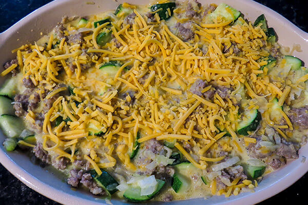 Keto Sausage Breakfast Casserole
