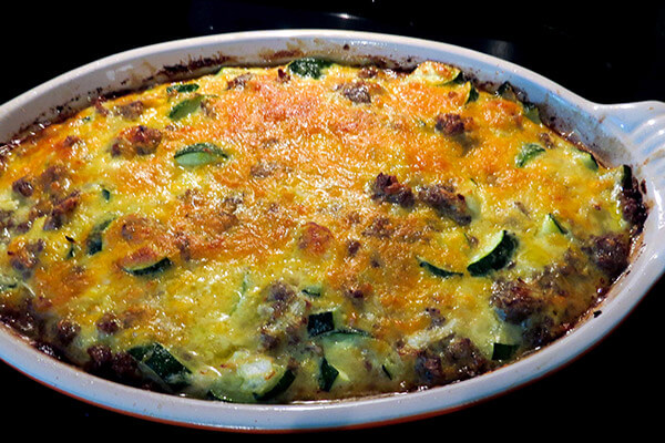 Keto Sausage Breakfast Casserole