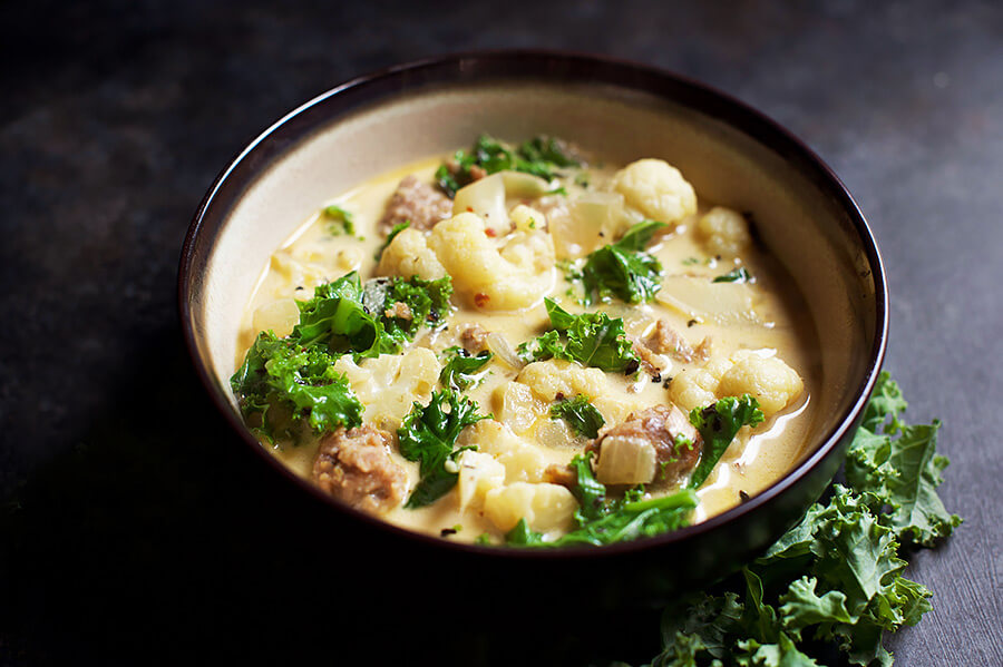 Sausage and Kale Soup