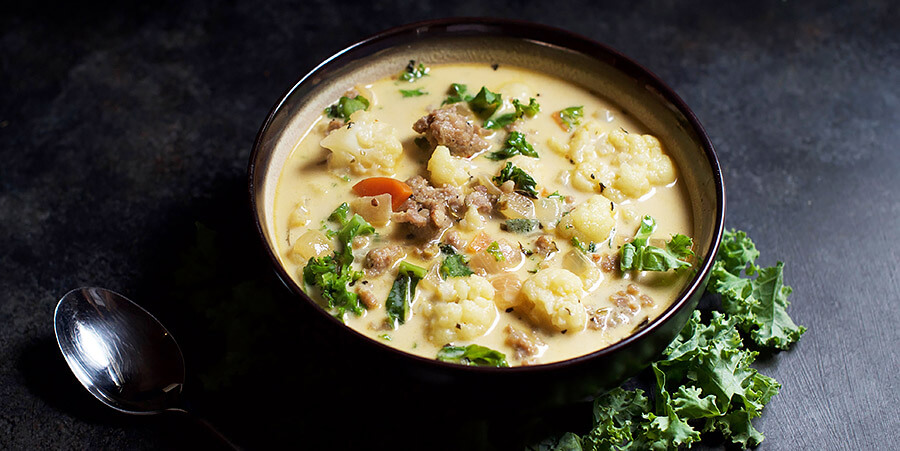 Sausage and Kale Soup