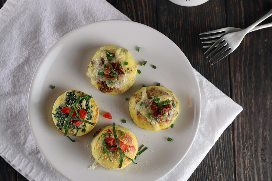 Keto Faux Sous Vide Egg Bites