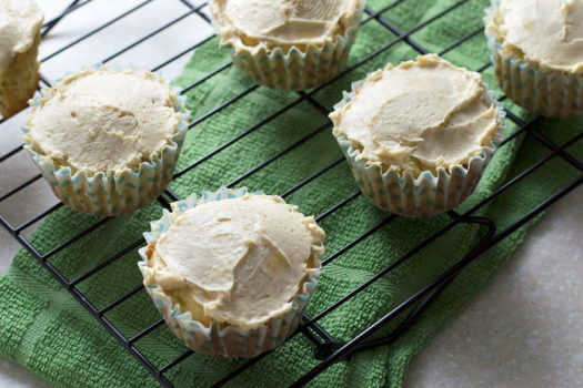 Keto Vanilla Bean Cupcakes