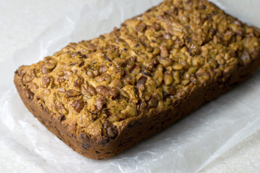 Keto Zucchini Bread with Walnuts