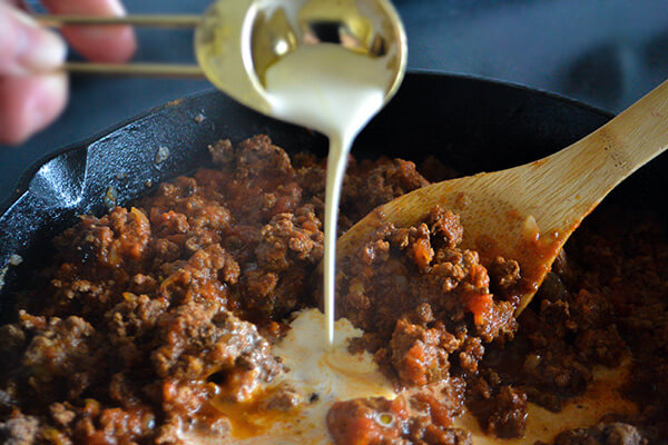 Bolognese Zoodle Bake