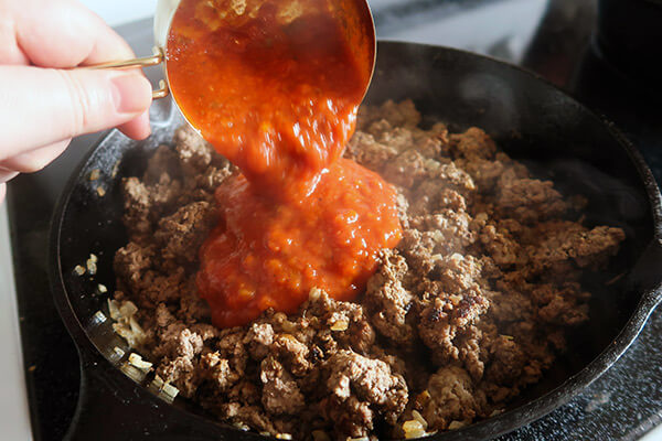 Bolognese Zoodle Bake