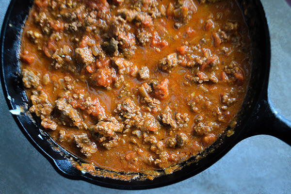 Bolognese Zoodle Bake