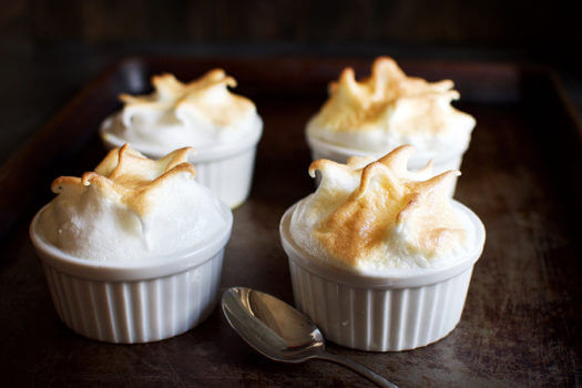 Keto Lemon Meringue Custard