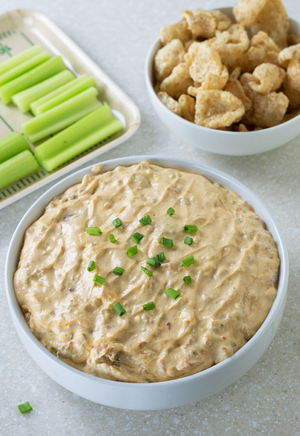 Spicy Sausage Cheese Dip