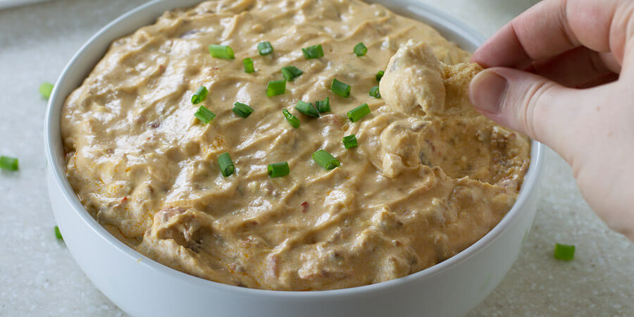 Spicy Sausage Cheese Dip