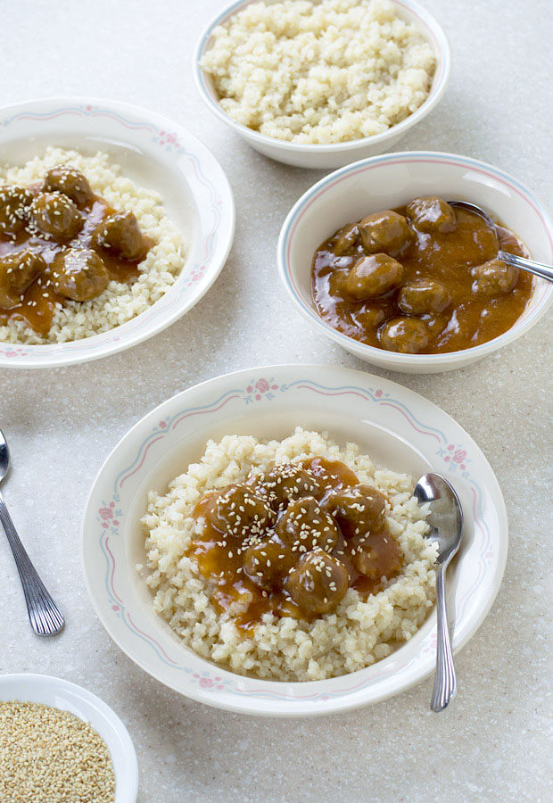 Low Carb Sweet and Sour Meatballs