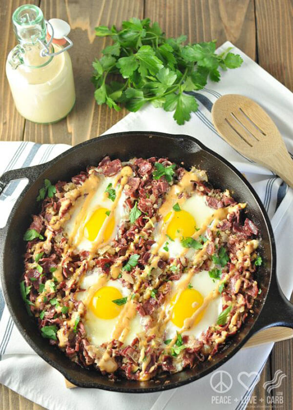 Corned Beef Hash Breakfast Skillet