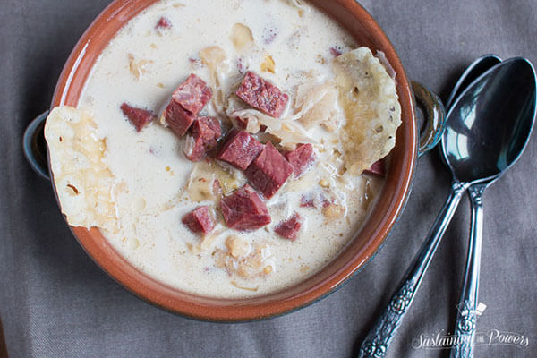 Low-Carb/Keto Slow-Cooker Reuben Soup