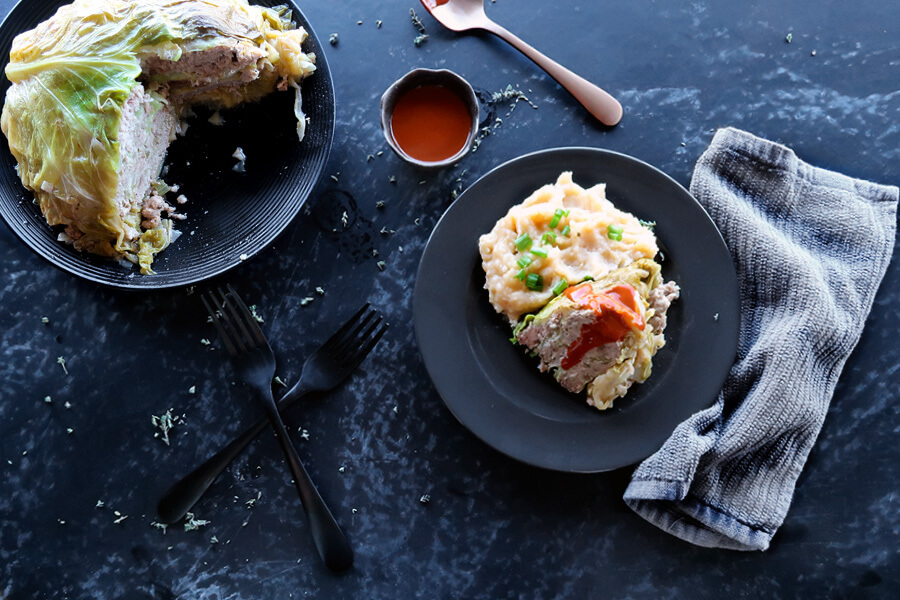 Pork and Cabbage Casserole