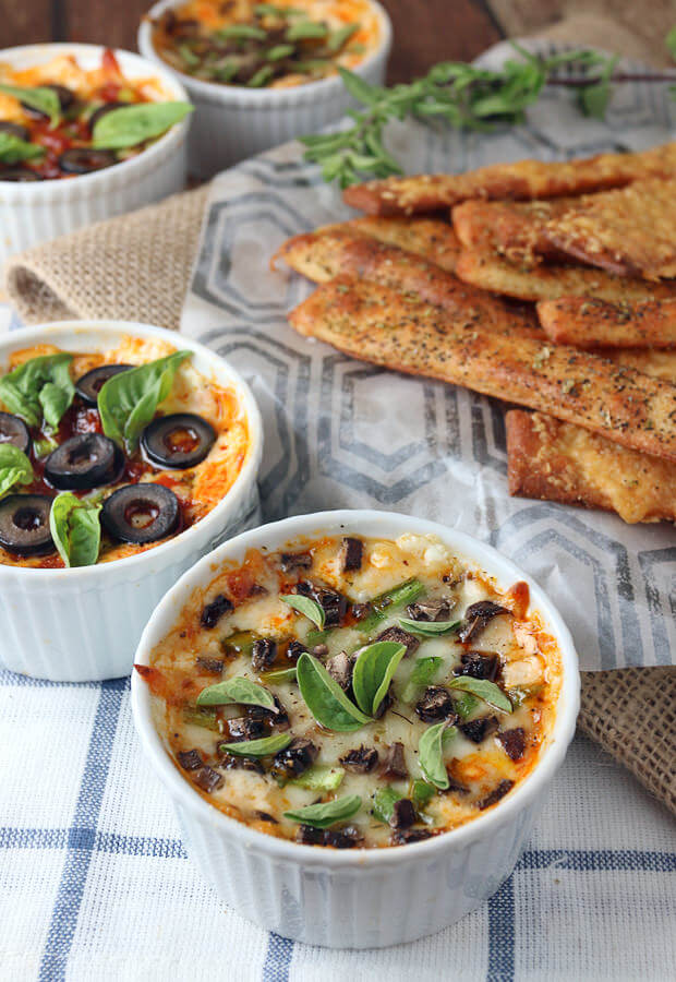 Personal Pan Pizza Dip