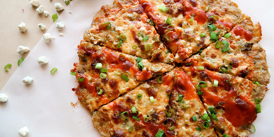 Buffalo Chicken Crust Pizza