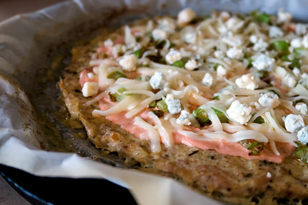 Buffalo Chicken Crust Pizza