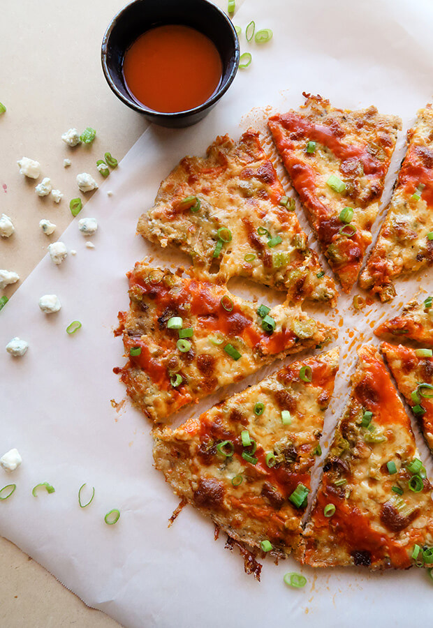 Buffalo Chicken Crust Pizza