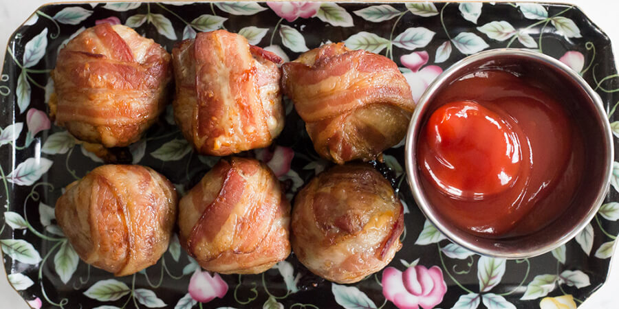 Keto Bacon Burger Bombs