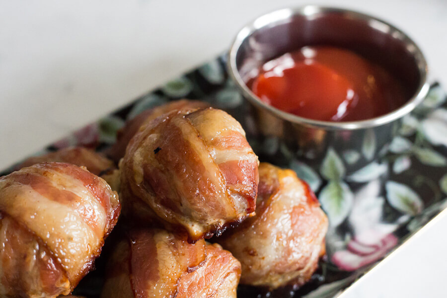 Keto Bacon Burger Bombs