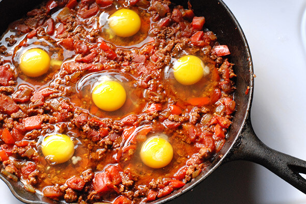 Keto Chorizo Shakshuka