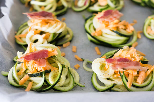 Crispy Zucchini Nests
