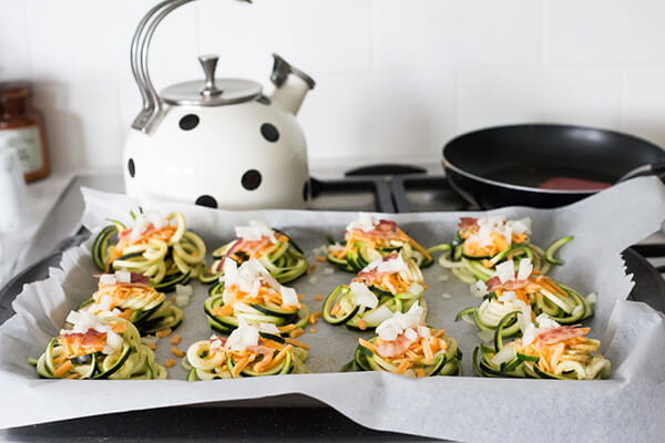 Crispy Zucchini Nests