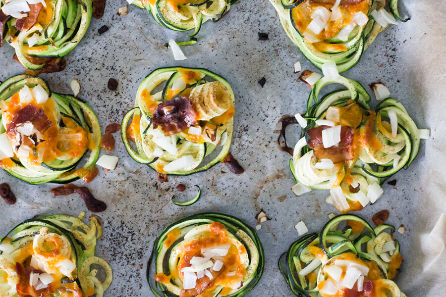 Crispy Zucchini Nests