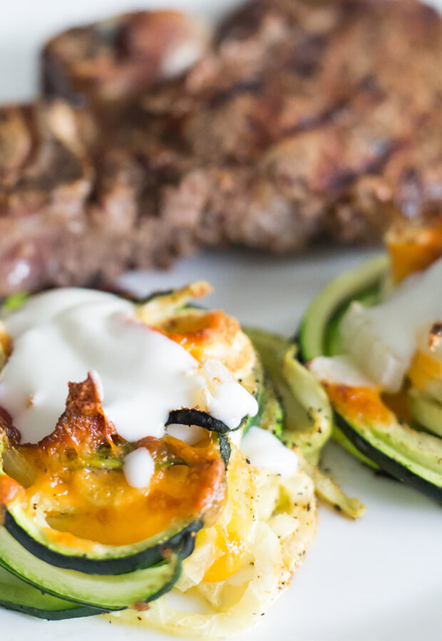 Crispy Zucchini Nests