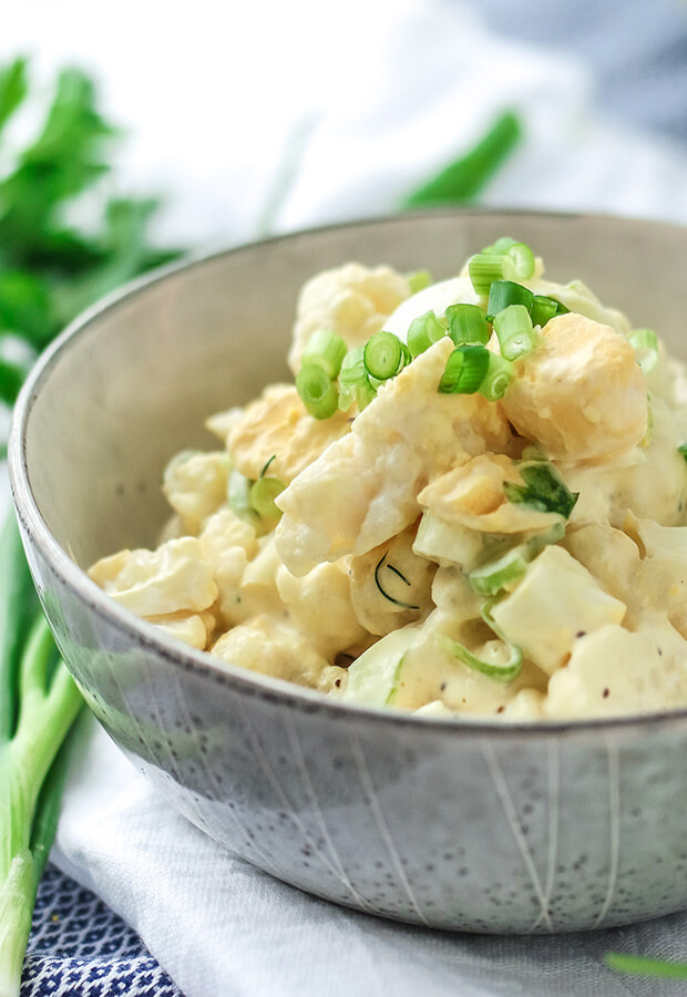 Creamy Keto "Potato" Salad