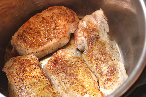 Instant Pot Smothered Pork Chops