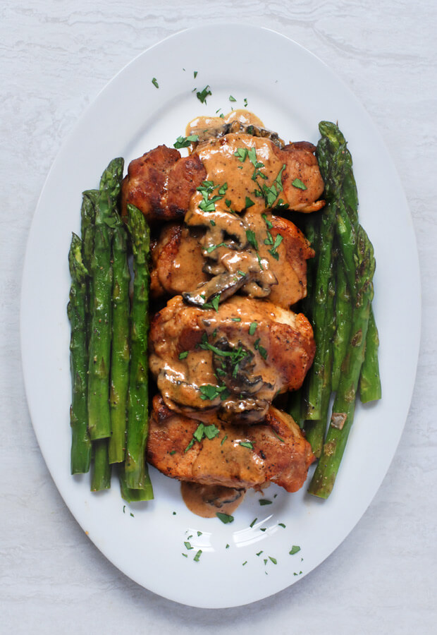 Instant Pot Smothered Pork Chops