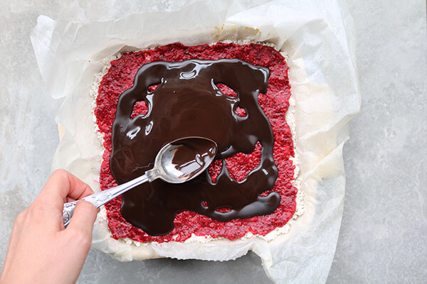 Coconut Raspberry Slice