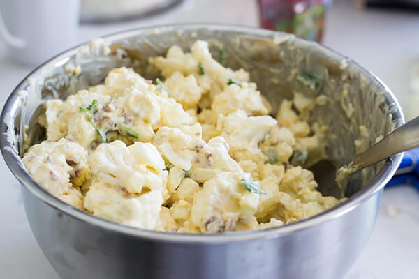 Loaded Cauliflower Salad