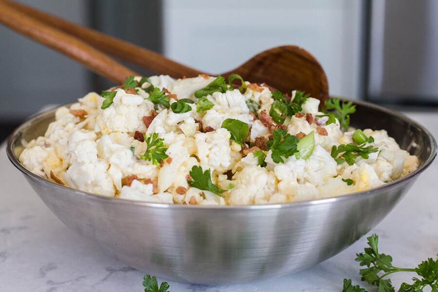 Loaded Cauliflower Salad