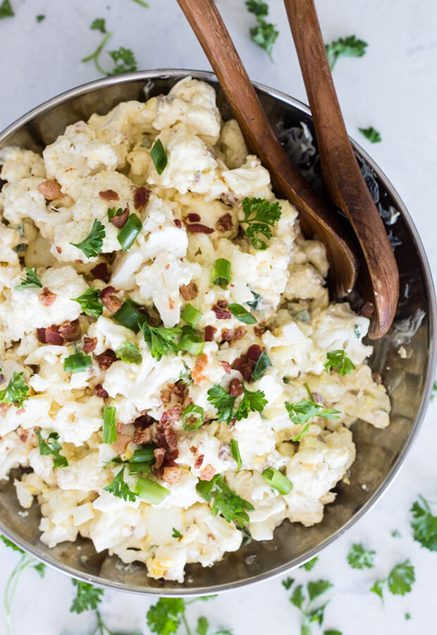 Loaded Cauliflower Salad