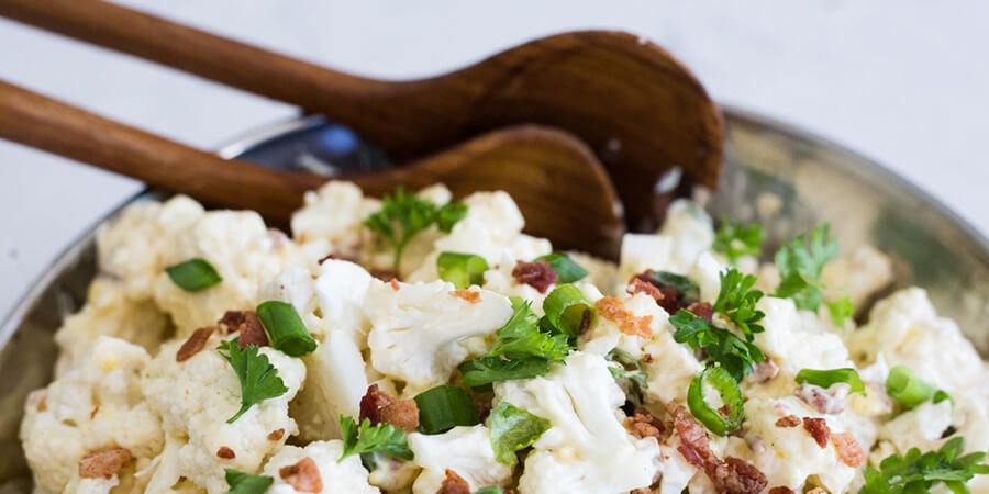 Loaded Cauliflower Salad