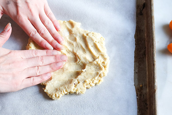 Tomato Basil and Mozzarella Galette