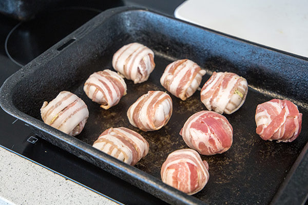 Pesto Stuffed Mushrooms