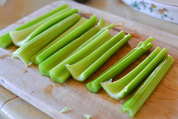 Roasted Celery and Macadamia Cheese