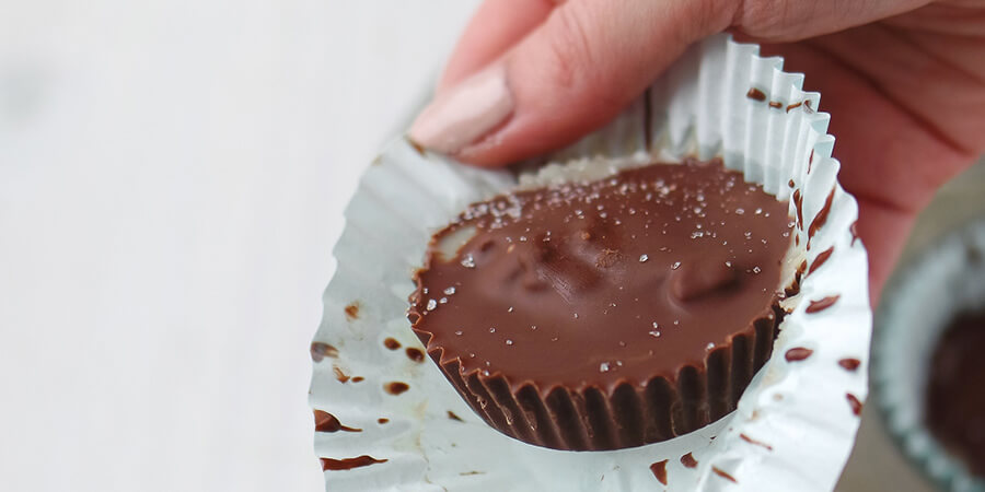 Salted Toffee Nut Cups