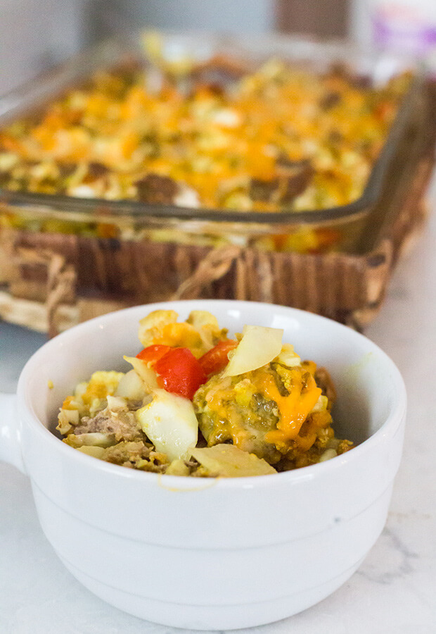 Keto Taco Casserole