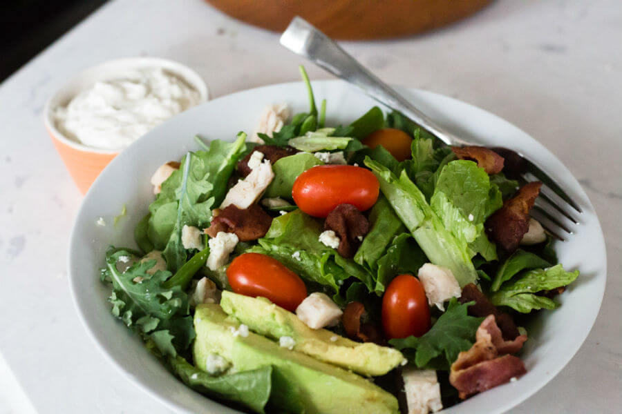 Blue Cheese and Bacon Salad