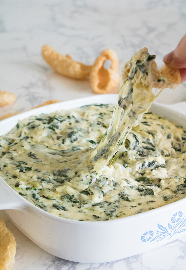 Instant Pot Artichoke and Spinach Dip