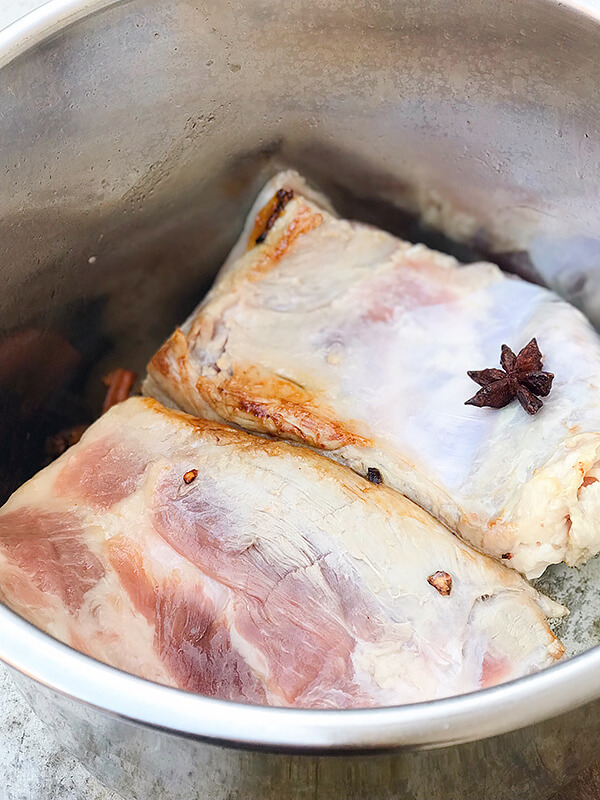 Braised Pork Belly Noodles