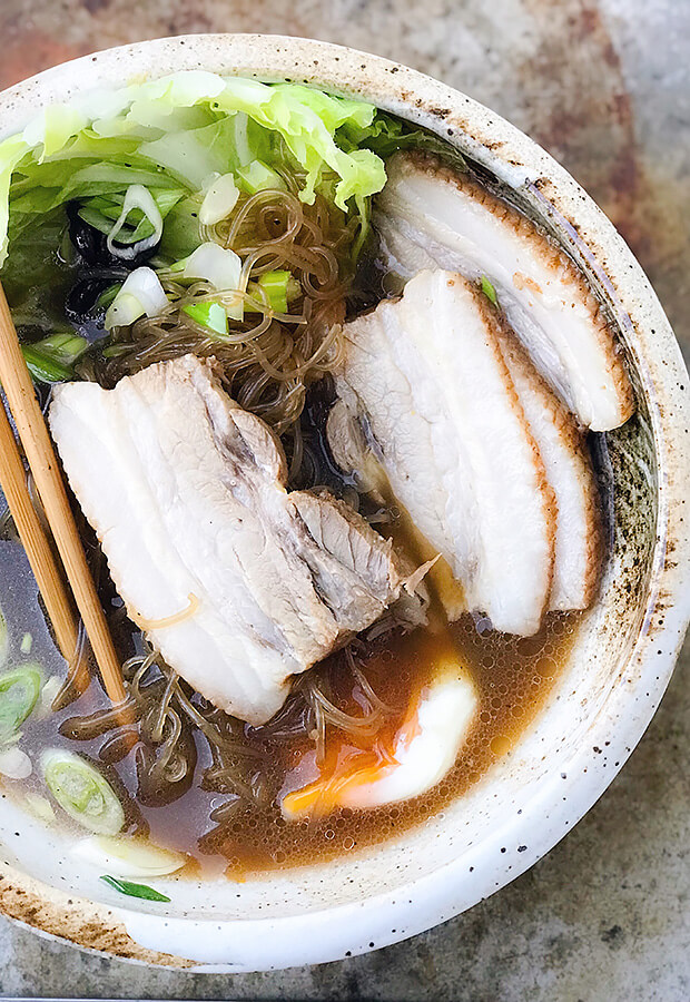 Braised Pork Belly Noodles