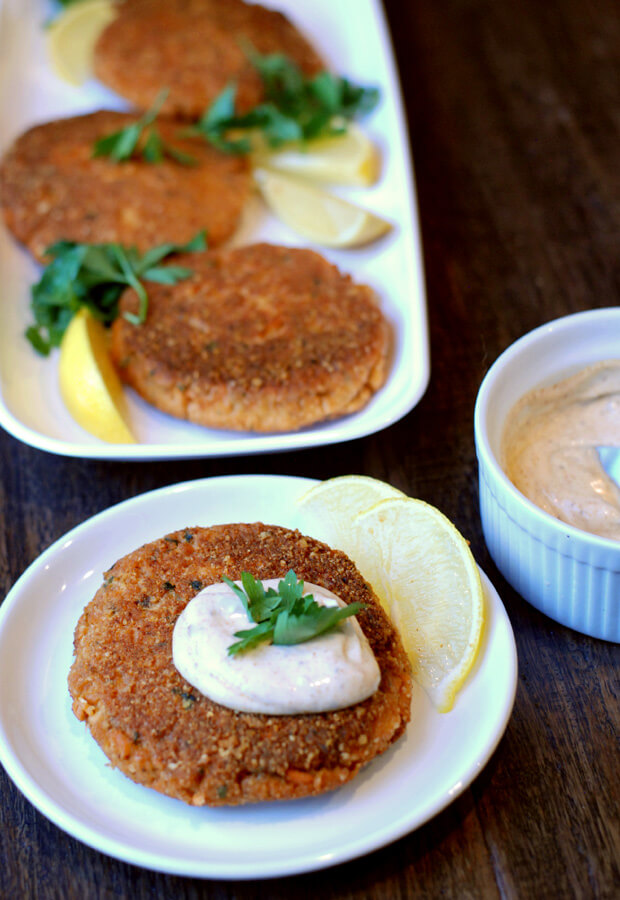 Cajun Salmon Cakes