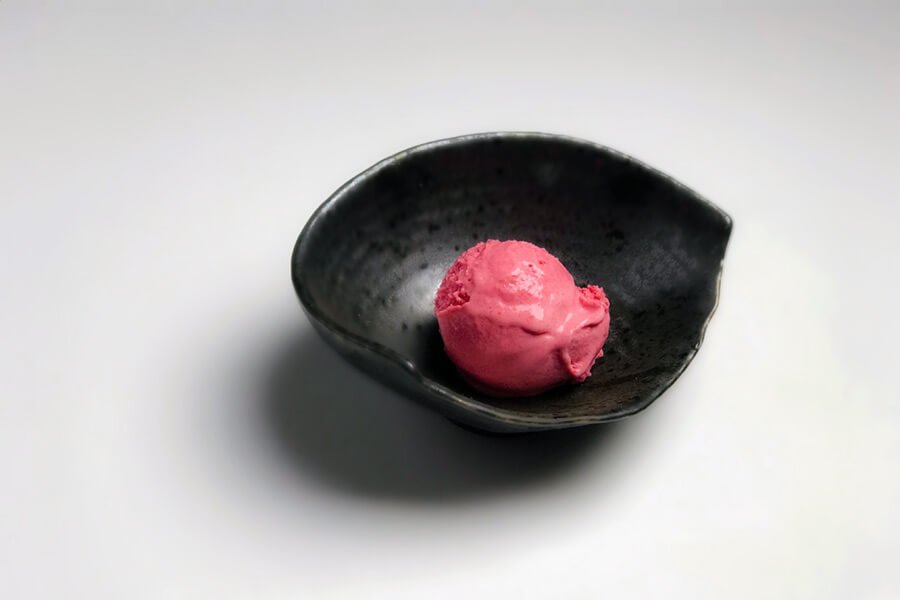 Keto Raspberry Ice Cream