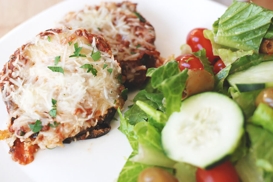 Baked Eggplant Parmesan