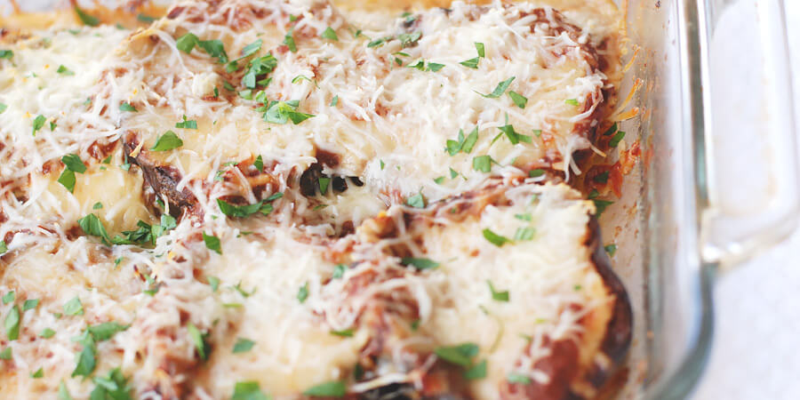 Baked Eggplant Parmesan